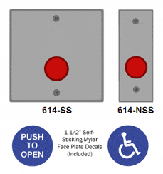 614 Series Handicap Door Switches
