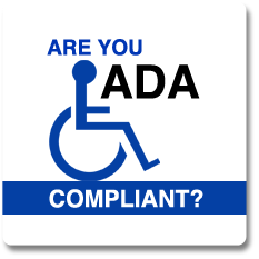 Are you ADA Compliant? Logo